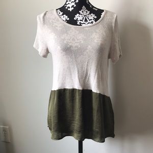 Alya Two-toned blouse